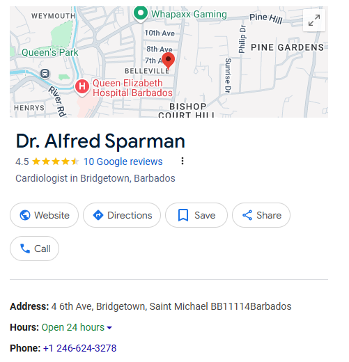 dr alfred sparman google reviews 2024